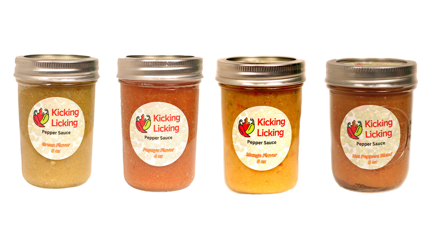 TropiFusion Quartet Pepper Sauce Bundle