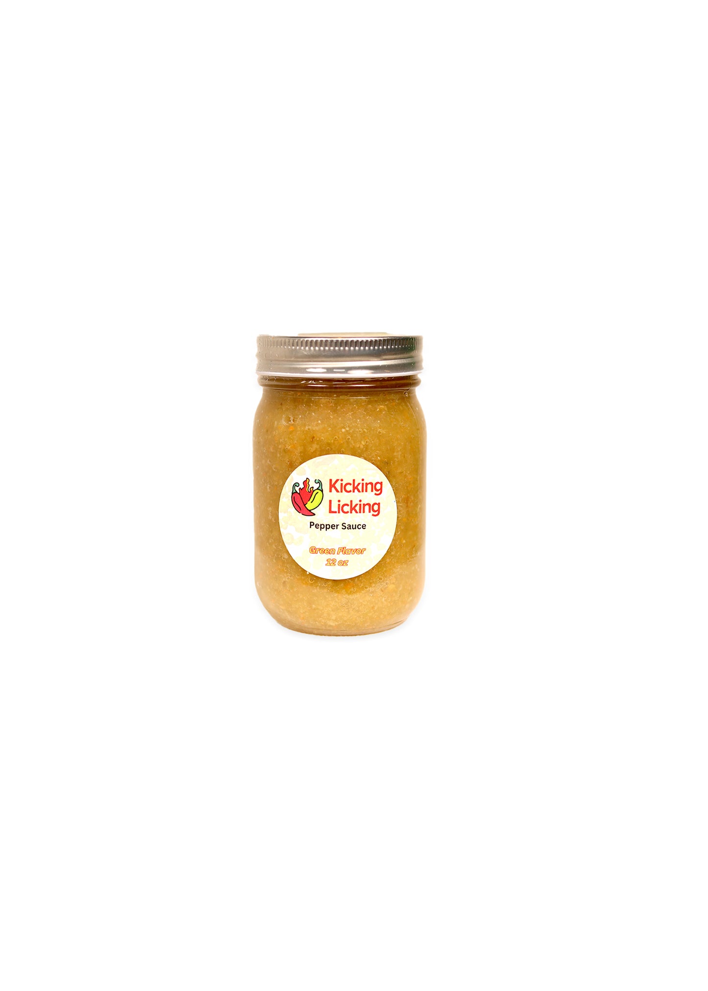 Kicking Licking Island Zest Caribbean Green Hot Sauce