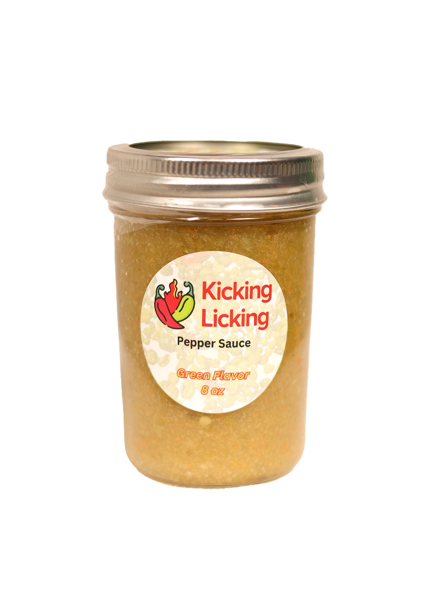 Kicking Licking Island Zest Caribbean Green Hot Sauce